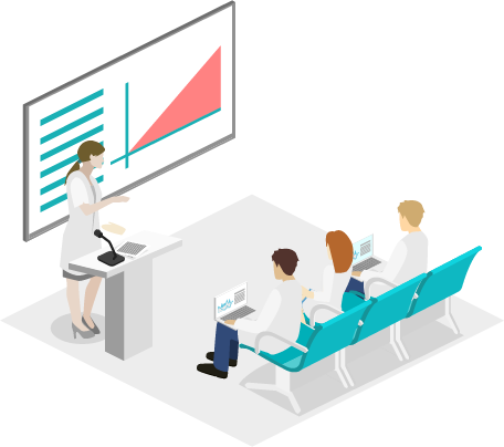 Icon medical presentation